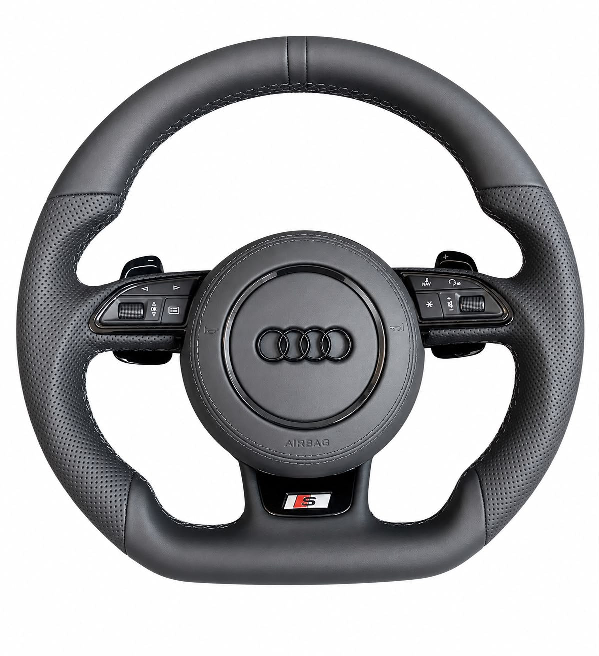Volan Audi S-Line original – Compatibil Audi A6 C7 / A7 C7