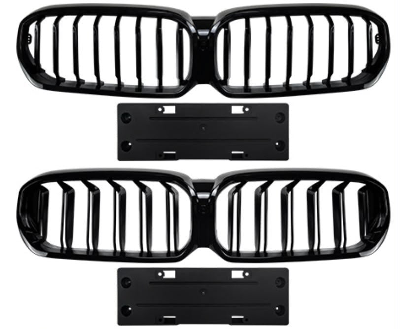 Grilă dublă BMW Seria 5 G30/G31 LCI Gloss Black