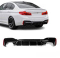 Difuzor BMW M Performance G30/G31 Gloss Black – Quad Exhaust