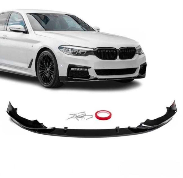 Prelungire Bară Față (Front Lip) BMW Seria 5 G30/G31 Non-LCI M Sport Gloss Black
