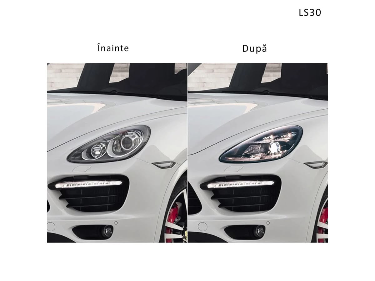 Faruri LED Black Edition pentru Porsche Cayenne Facelift 958 (2015-2018)