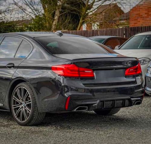 Difuzor BMW M Performance G30/G31 Gloss Black – Quad Exhaust